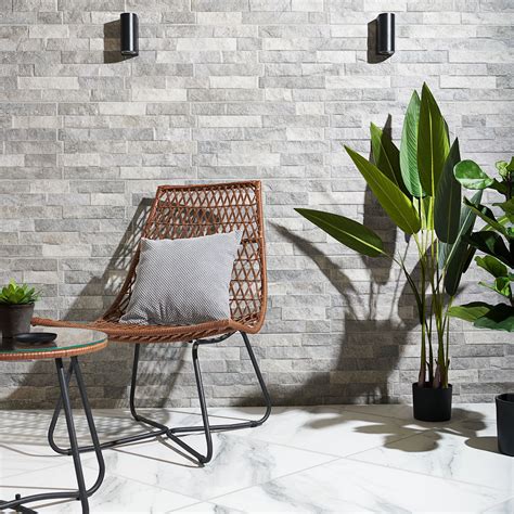 Ribera Grey Slate Effect Wall Tile - Wall Tiles from Tile Mountain