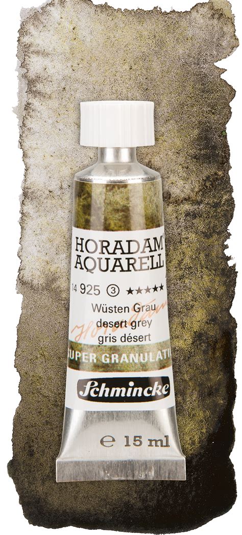 Schmincke Horadam Super Granulation Watercolor Ml Desert Grey