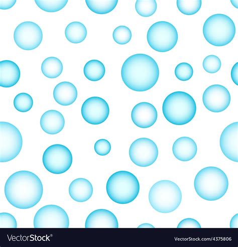 Abstract Bubbles Pattern Royalty Free Vector Image