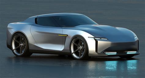 Designers Ford Mustang E1 Study Imagines A Smaller Electric Pony Car