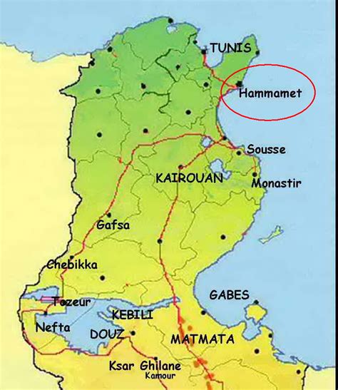 Guide Touristique De Hammamet Tunisie Cap Voyage