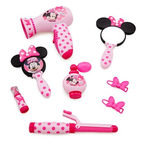 Minnie Mouse Beauty Set Real Hair Dryer Sound Minnie Mouse Toys