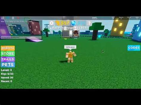 We have a working list of roblox legends of speed codes that you can utilize to redeem free of charge steps and gems. Roblox Legend Of Speed Codes - YouTube