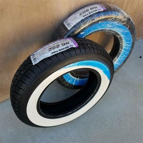 Brand New 15 Wide White Walls Whitewall Tires 16580r15 F560