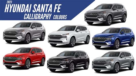 2024 Hyundai Santa Fe Color Options Delia Fanchon