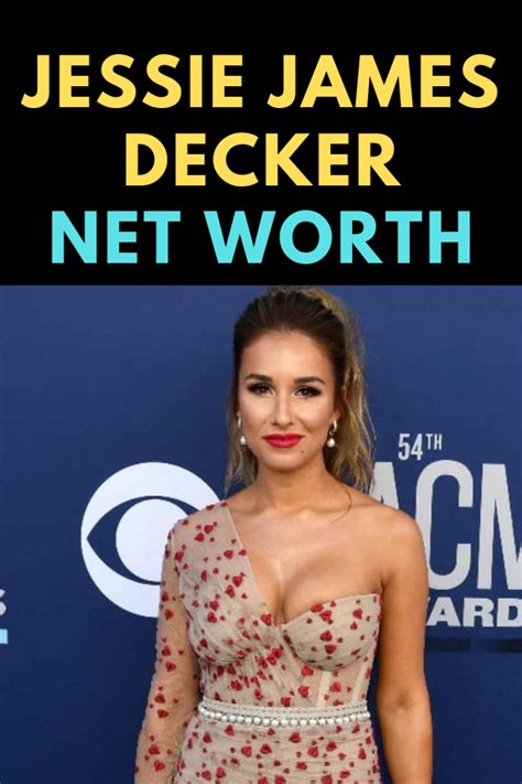 He is well known american celebrity. Jessie James Decker Net Worth & Bio | Jessie james, Jessie ...