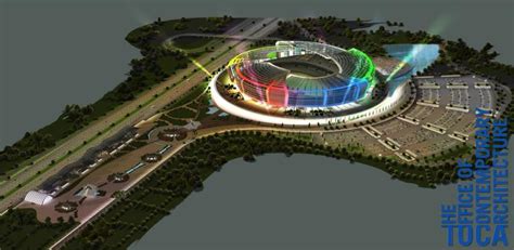 Baku olimpiya stadionu (baku olympic stadium), also known as baku national stadium, was built to provide azerbaijan with a world class venue suitable for hosting football and athletics events. Design: Bakı Olimpiya Stadionu - StadiumDB.com