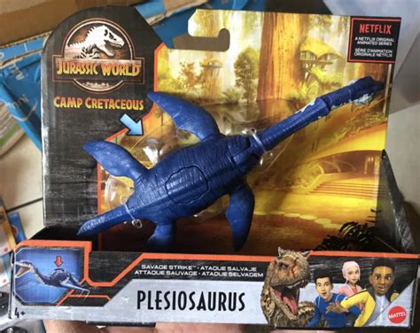 Mattel Jurassic World Toys Plesiosaurus Camp Cretaceous Savage Strike 🦕