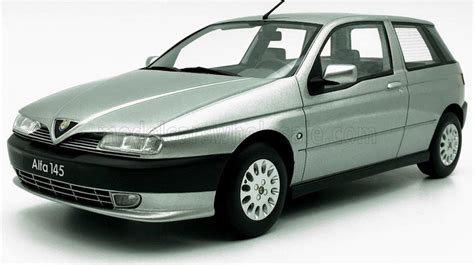 Modèle Réduit Alfa Romeo 145 20 Td 1995 Argent 118 Mitica