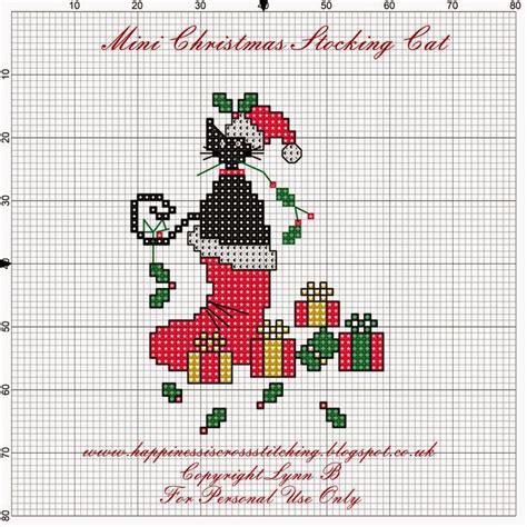 Free small christmas cross stitch patterns. Happiness is Cross Stitching : Mini Cat Cross Stitch Freebies