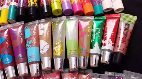 Lip Gloss Collection And Review Youtube