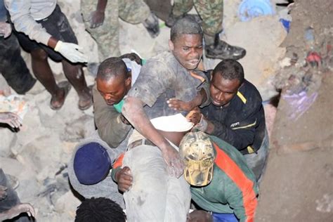 Kenya Woman Trapped Under Collapsed Building Found Alive After 6 Days World News Hindustan