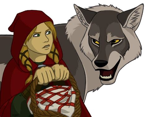Red Riding Hood And The Wolf By Cordania On Deviantart