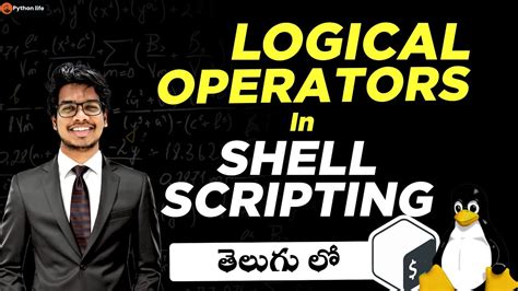 Logical Operators In Shell Scripting In Telugu Youtube