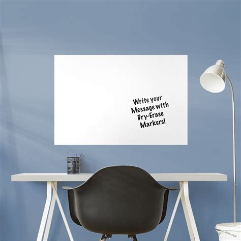 Fathead Dry Erase Whiteboard X Large Removable Wall Decal