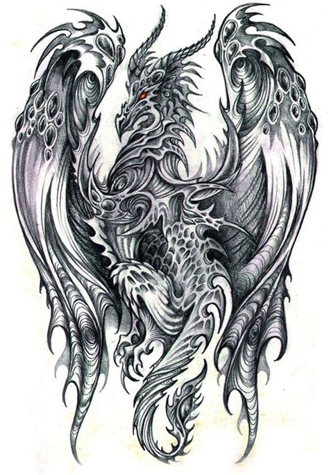But i felt like i won't be able to pull it off because i'm not good at making those tiny details. How to Draw a Realistic Dragon (Part 3; Includes Just the ...