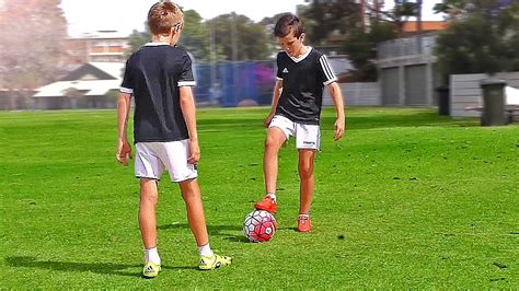 Top 4 Easy Football Skills For Kids And Beginner Tutorial Soccer