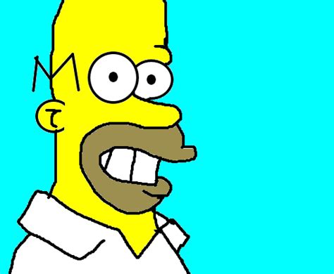 Desenhos de personagens de cartoon. Homer Simpson - Desenho de milliieee - Gartic