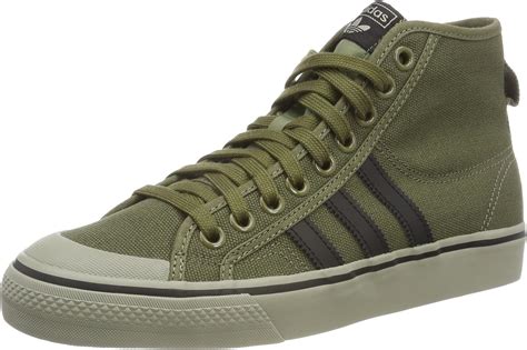 Adidas Mens Nizza Hi Top Trainers Uk Shoes And Bags
