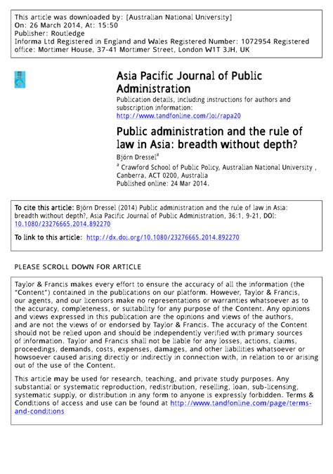 This was a direct result of the colonisation of malaya, sarawak, and north borneo by britain between the early 19th century to 1960s. (PDF) Public administration and the rule of law in Asia ...