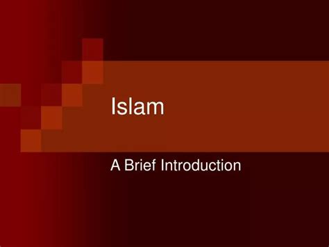 Ppt Islam Powerpoint Presentation Free Download Id2626461
