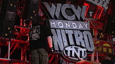 The Nwo Destroys The Wcw Nitro Set And Replace It With Their Own Nitro