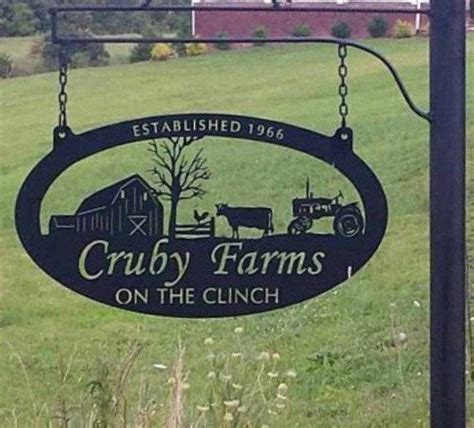 Metal Farm Sign Barn Cow Tractor Sign Customized With Etsy