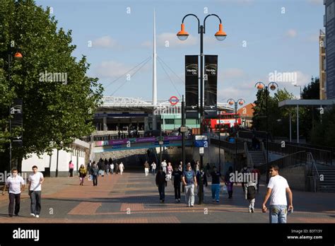 Olympic Way Wembley Stadium Brent London England Uk Gb Stock Photo Alamy