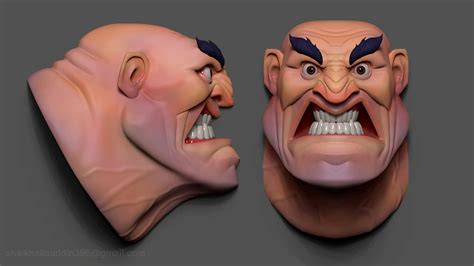 Stylized Head Sculpting Zbrushcentral