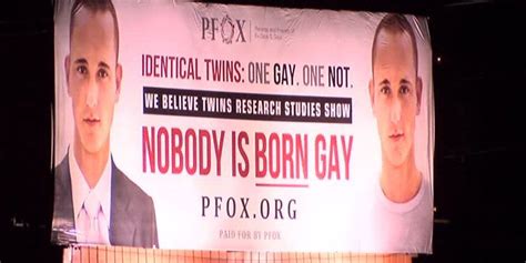 No One Is Born Gay Billboard Advertiser Responds To Controversy
