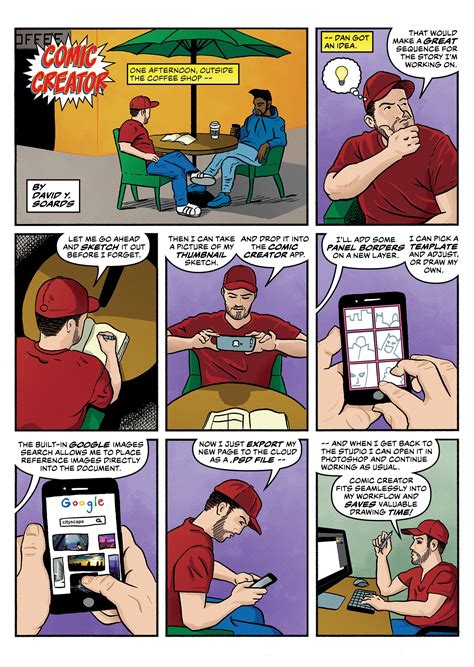 Designing the Comic Creator Mobile App | by David Y ...