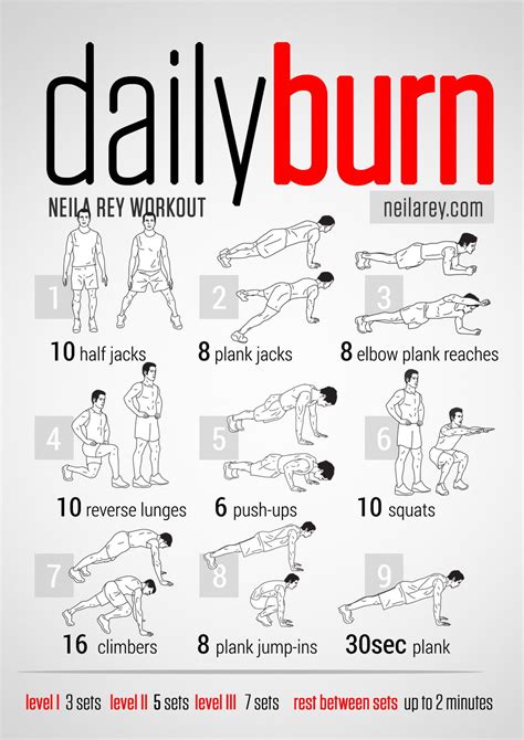 Visual Workout Guides For Full Bodyweight No Equipment Training