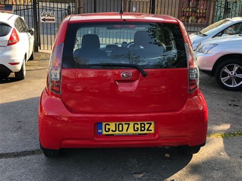 Used Daihatsu Sirion Hatchback Se Dr In London Blackheath Motor