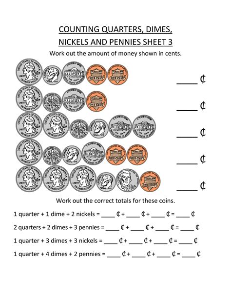 Maths charts is a collection of over 270 free printable maths posters suitable for interactive whiteboards, classroom displays, math walls, student handouts, homework help, introduction and consolidation of mathematical topics and other math reference needs. 2nd Grade Money Worksheets - Best Coloring Pages For Kids
