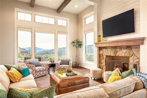 Big Window Living Room Design Eol Builders Home Improvement