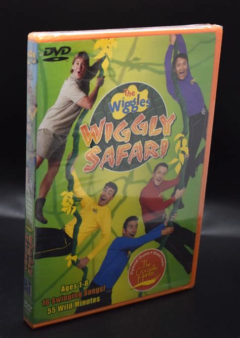 The Wiggles Wiggly Safari Dvd 2002 Crocodile Hunter Steve Irwin