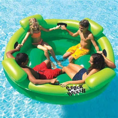 Swimline Shock Rocker Inflatable Pool Toys Swimming Pool Floats Inflatable Swimming Pool