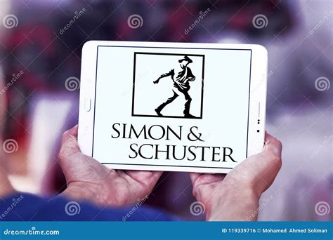 Simon And Schuster Publishing Company Logo Editorial Photo Image Of