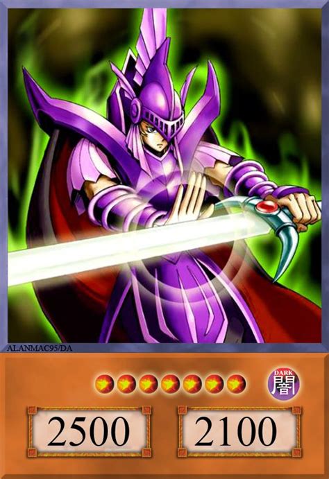Dark Magician Knight By Alanmac95 Dark Magician Cards Yugioh Trading