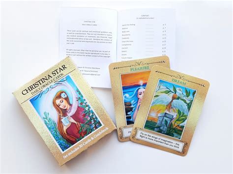 Christina Star Daily Oracle Cards Deck And Guidebook Etsy Uk