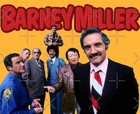 Barney Miller Cast With Levitt And Inspector Luger By 90snerd Redbubble