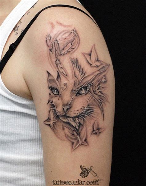 40 Excellent Cat Tattoo Designs And Inspirations Cat Portrait Tattoos