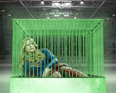 Supergirl Caged By Tormentor X On Deviantart