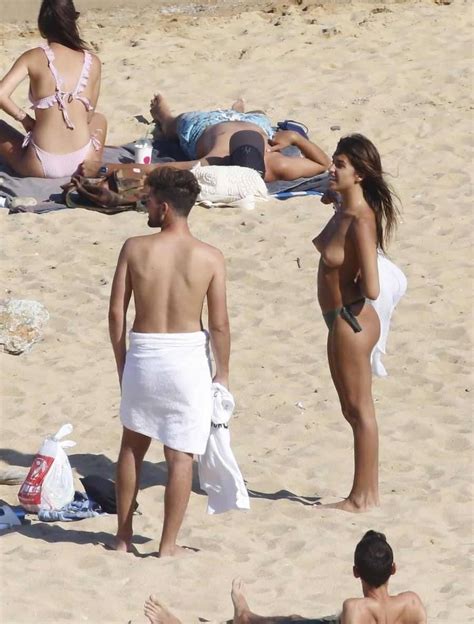 Sofia Suescun Topless On The Beach In Mykonos Greece