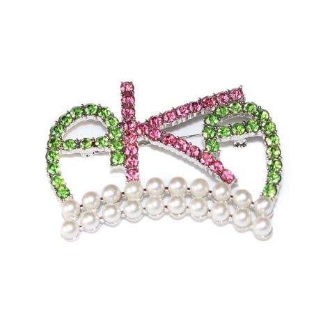 20 Aka Pearls Alpha Kappa Alpha Pins Pearls Pink And Green