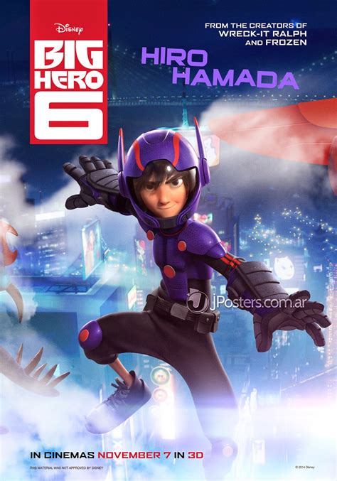 Character Posters For Big Hero 6 The Movie Bit