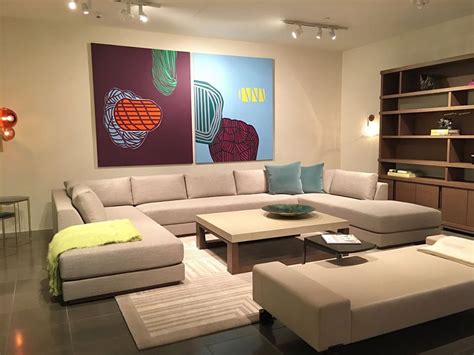 Pops of color can spice up even the most neutral interiors, as seen in