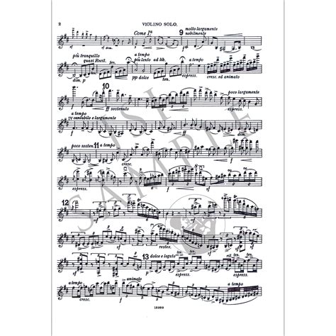 Concerto In B Minor Op 61 For Violin And Piano Edward Elgar Novello Johnson String