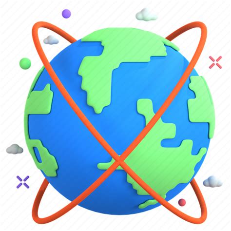 Globe Earth World Planet 3d Illustration Download On Iconfinder