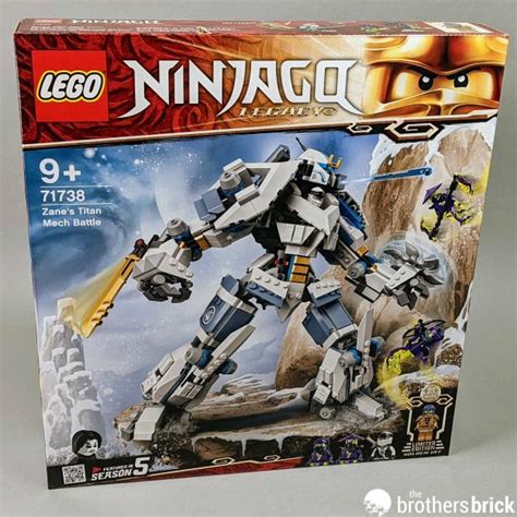 Lego Ninjago Legacy 71738 Zanes Titan Mech Battle Review The